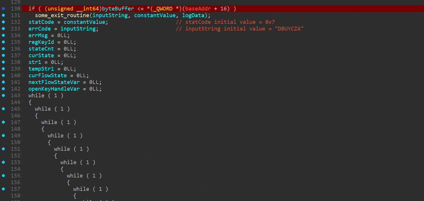 Runtime Validation Obfuscated Function