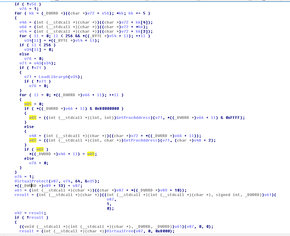 map dll into memory