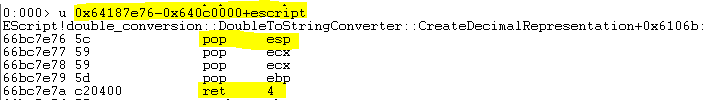 second stack pivoting redirection