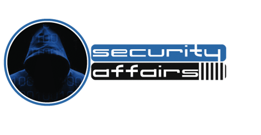Logo for "Security Affairs" featuring a hooded figure in shadow within a blue circle, next to stylized text reading "security affairs" on a white background.