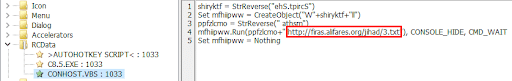The VBScript that leads to HCrypt