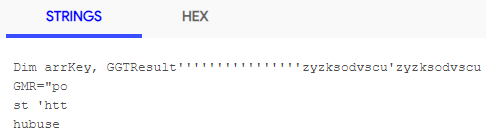 VirusTotal content parsing