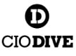 CIO Dive logo with a bold letter "D" in a black circle above the text "CIO DIVE" in black capital letters.