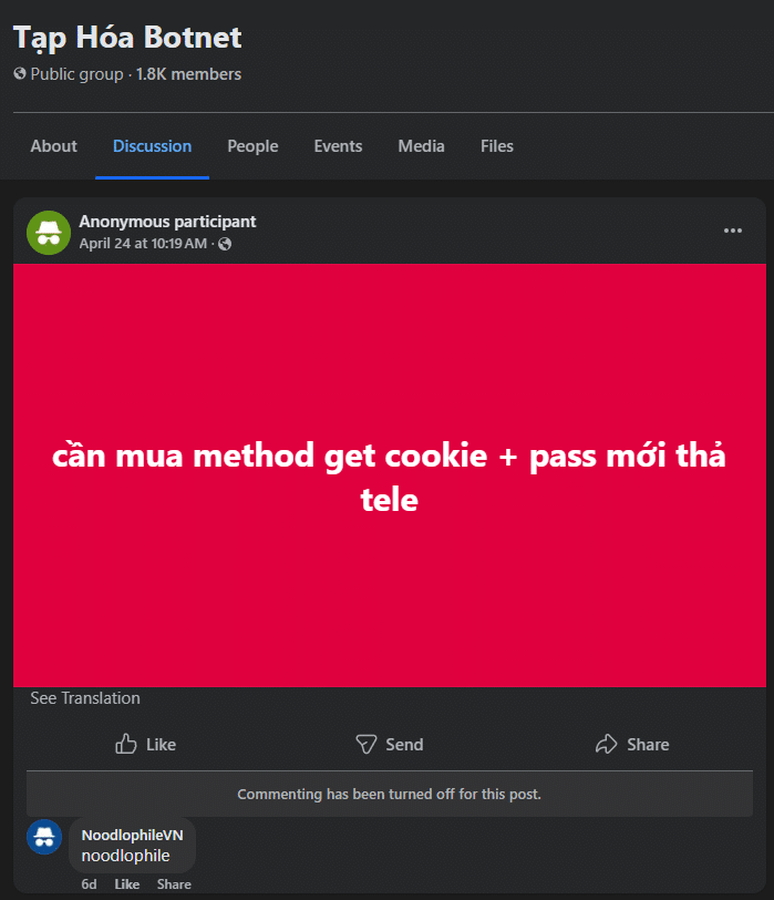 Facebook Post