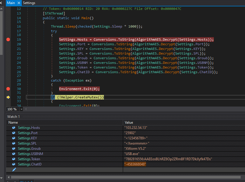 The second was a Python-based loader with worm 5.2 (X11Client) -like capabilities, designed to propagate the infection.